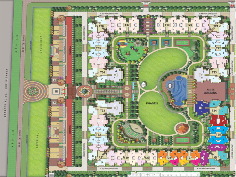 Nirala Estate Master Plan by landlinkerinfra