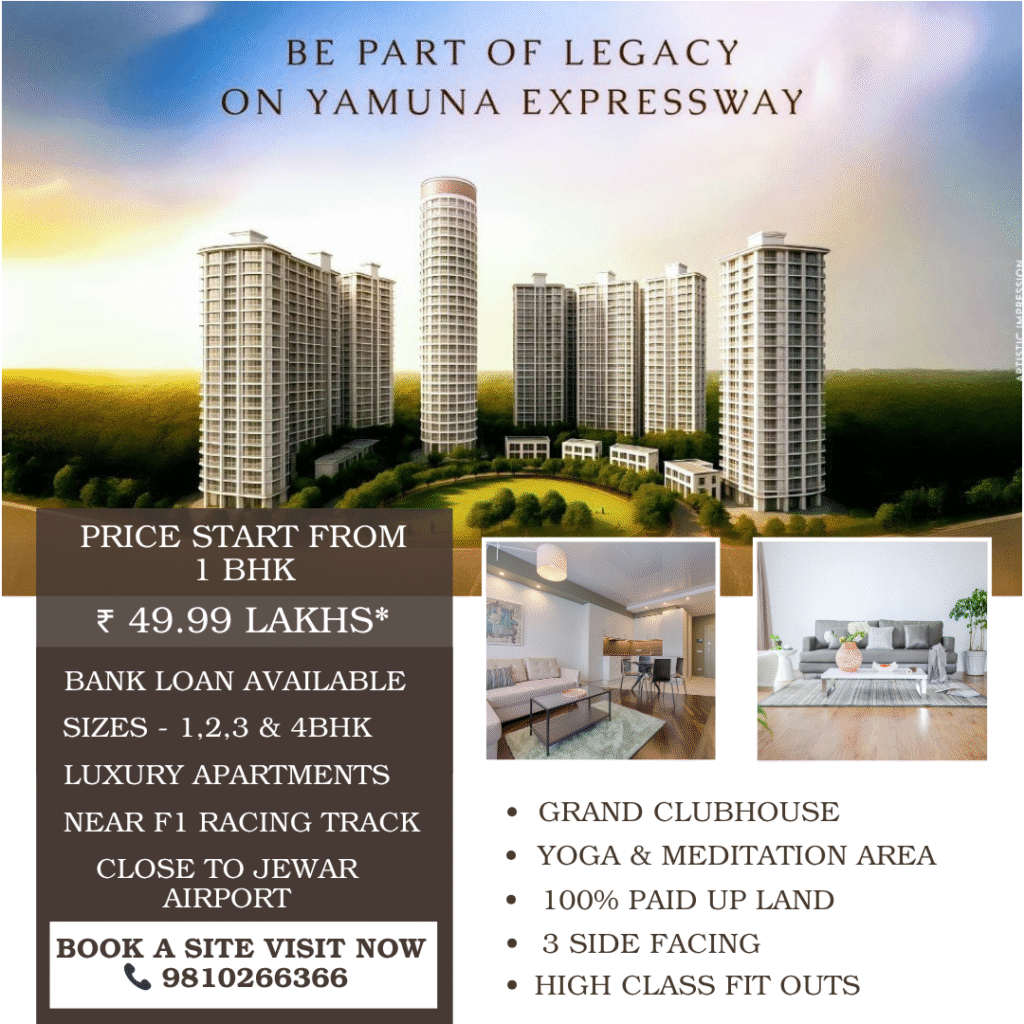 Luxury Property In Yamuna Expressway Price Lists