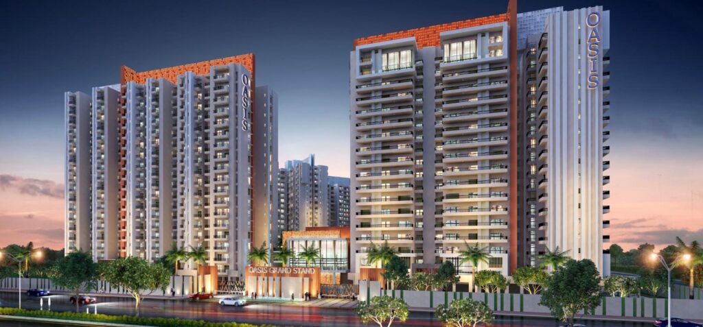 Oasis Grandstand in Yamuna Expressway Floor Plan, Price List, Images