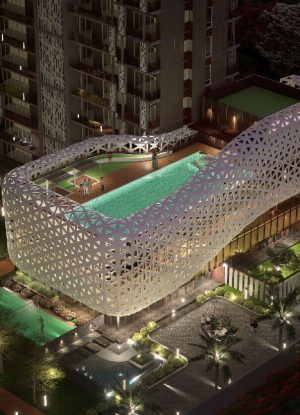 Eldeco La Vida Bella Premium Amenities – Swimming Pool & Clubhouse