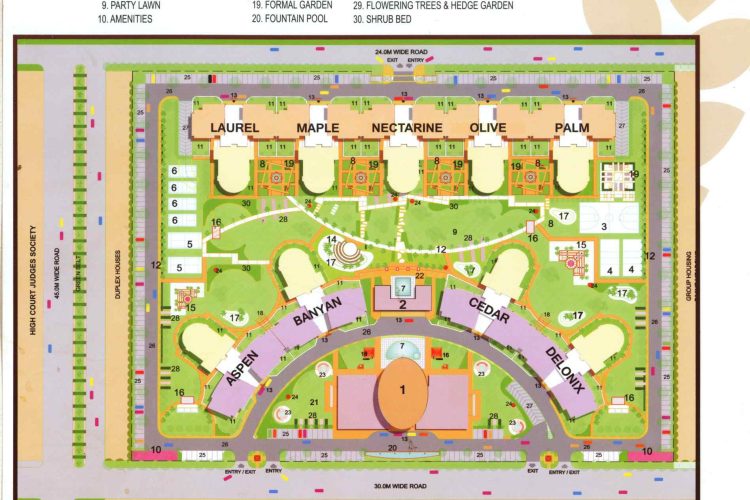 Parx Laureate Master Plan By Landlinkerinfra